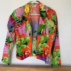 Colorful Short Blazer